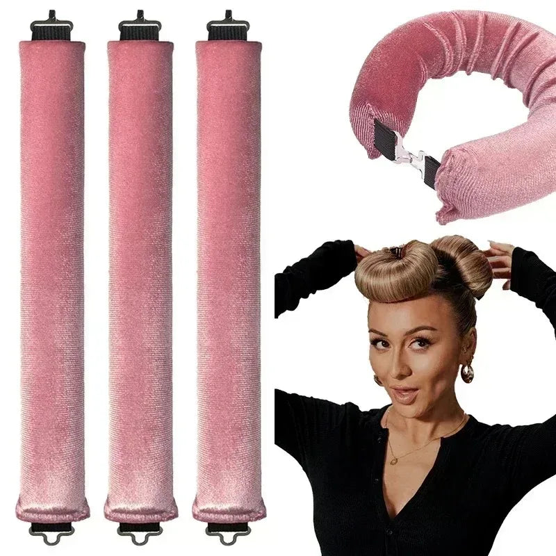 Heatless Curling Rod Headband – Overnight No-Heat Curls