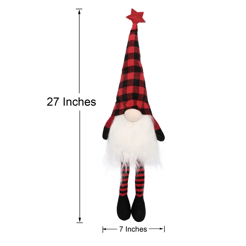 Light-Up Christmas Gnome – LED Faceless Elf Gnome Decoration (6 Styles)