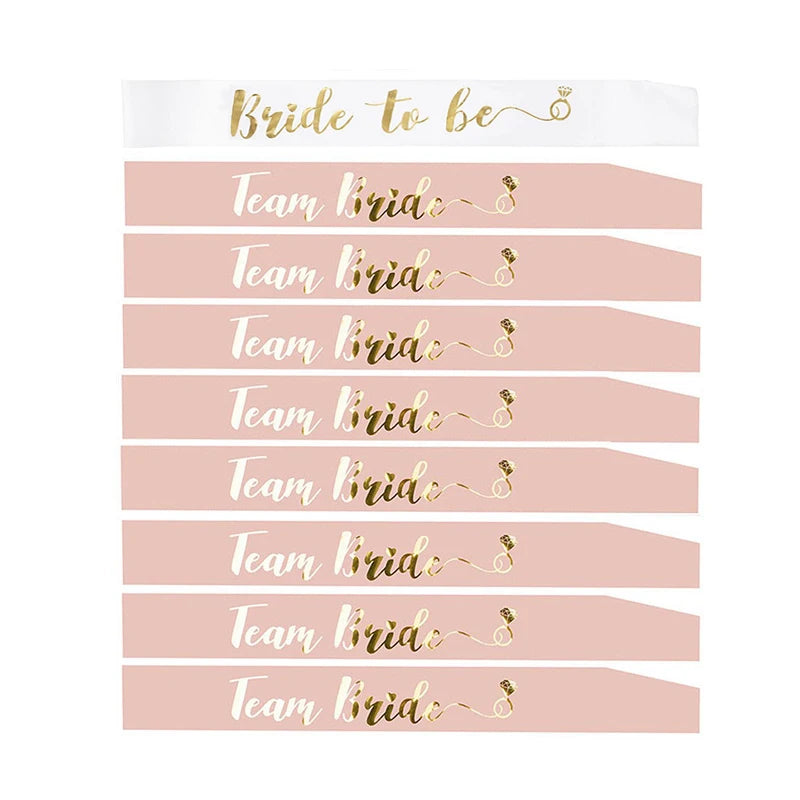 Hen party veil close-up
