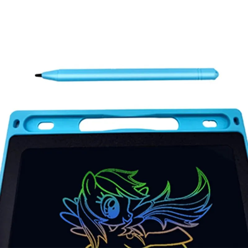 LCD Drawing Tablet for Kids – Colourful Erasable Writing Board (6.5 to 12 in)