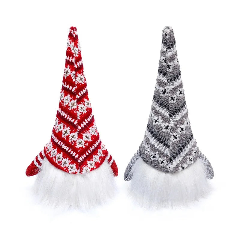 Light-Up Christmas Gnome – LED Faceless Elf Gnome Decoration (6 Styles)