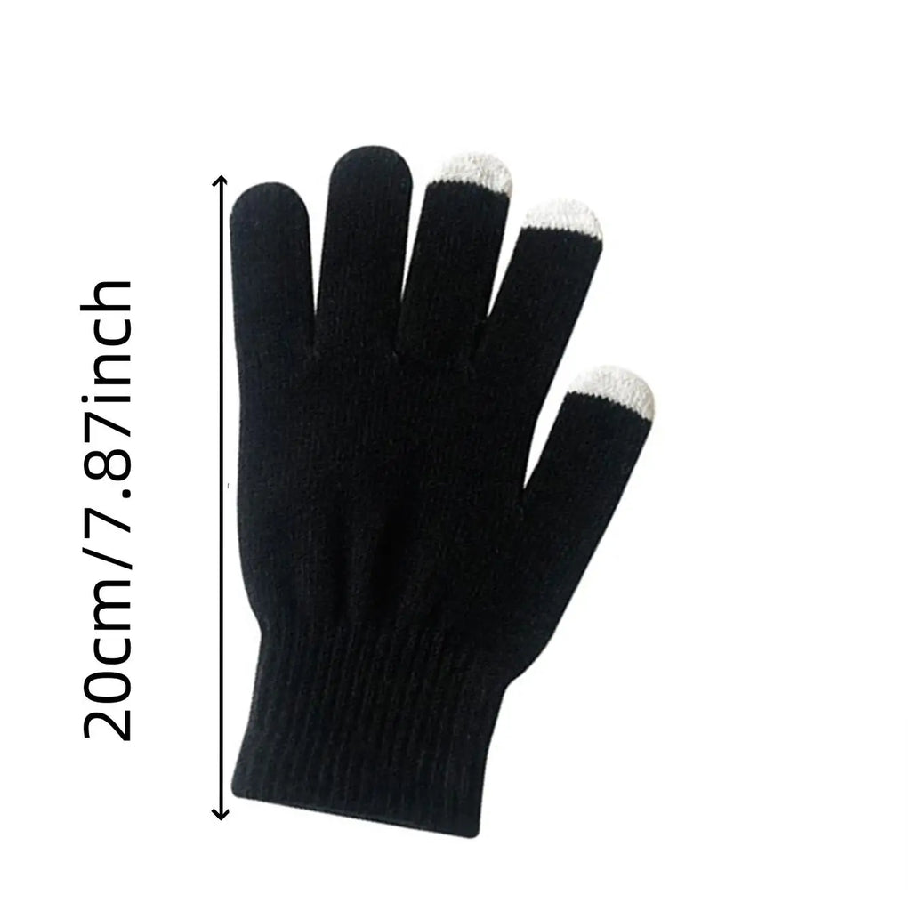 Men's Winter Hat, Scarf & Gloves Set – Velvet-Lined