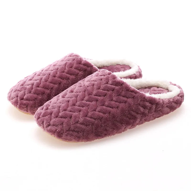 Fluffy Slider Slippers – Soft Anti-Slip Indoor Slides for Women & Men