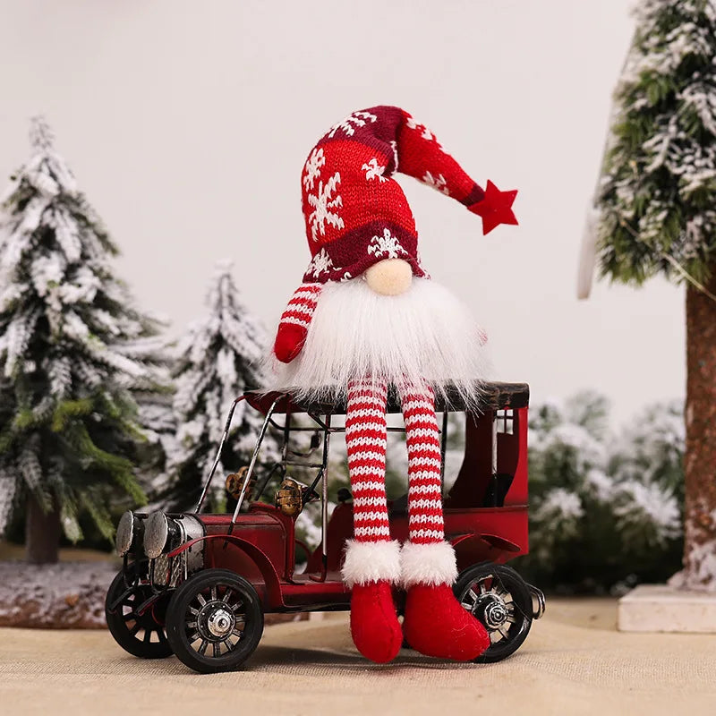 Light-Up Christmas Gnome – LED Faceless Elf Gnome Decoration (6 Styles)
