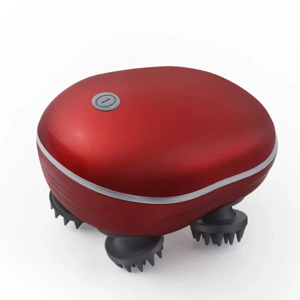 Electric Scalp Massager – Rechargeable Vibrating Head Massage Brush