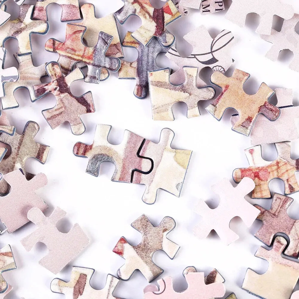Test Tube Jigsaw Puzzle – 150 Piece Famous Painting Mini Puzzle