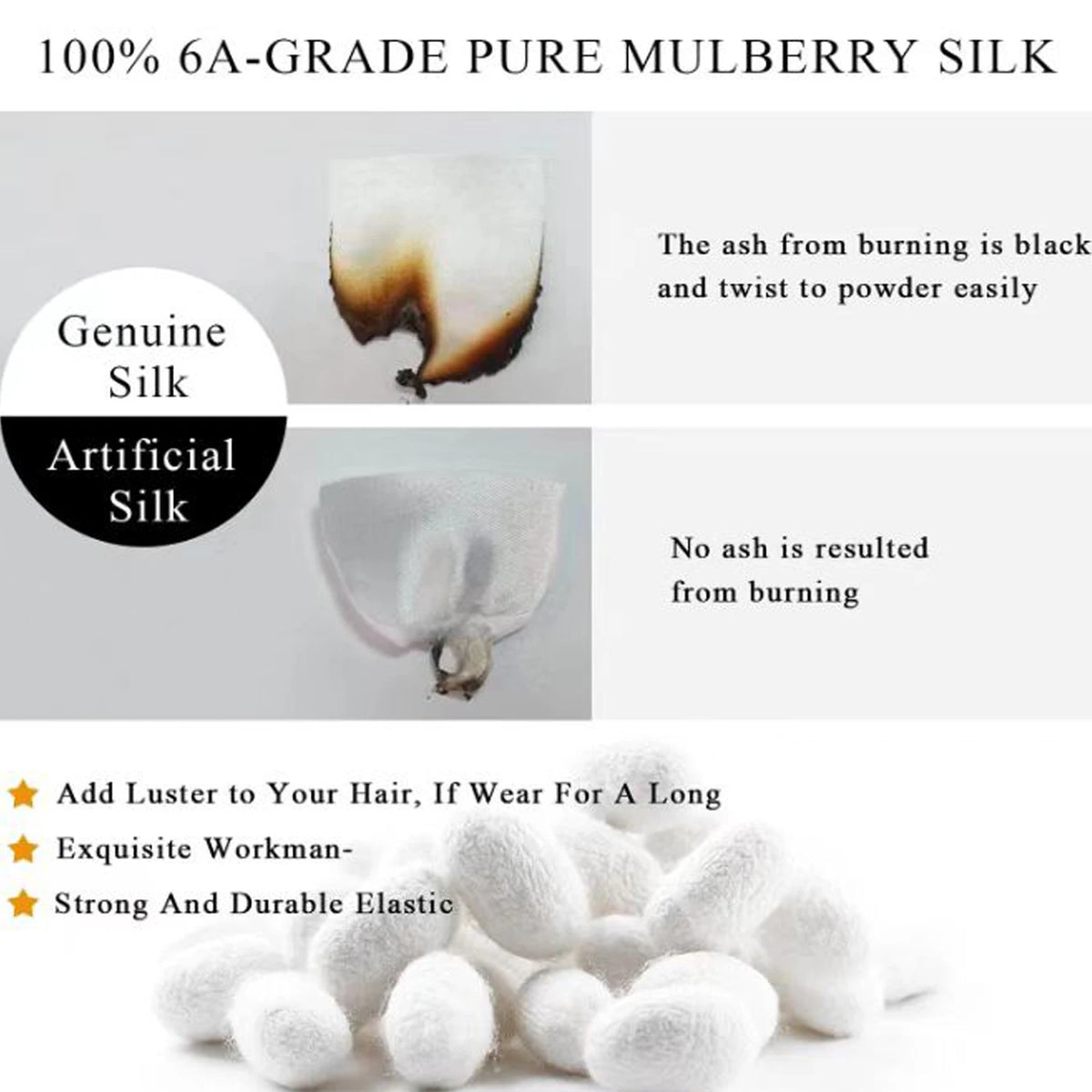 Silk scrunchie gift set colours