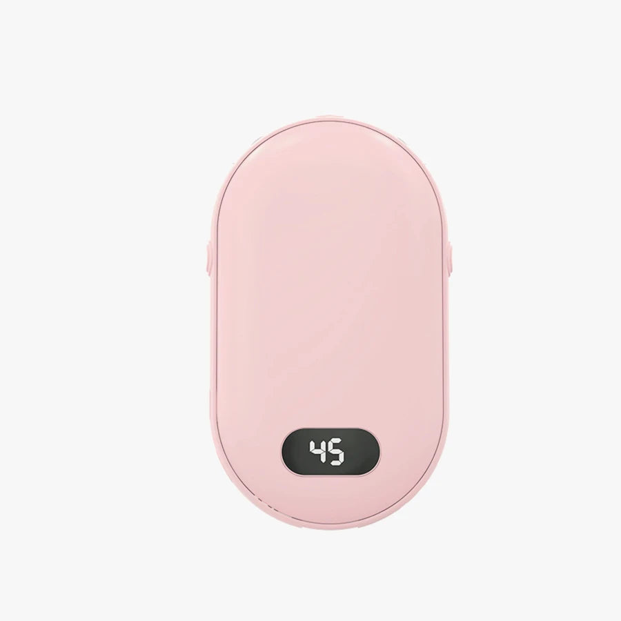 Rechargeable Hand Warmer – Double-Sided Heat, 2 Temperature Settings
