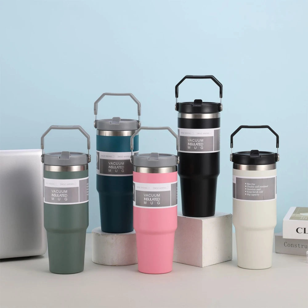 30oz Insulated Tumbler – Stainless Steel, Keeps Drinks Hot or Iced