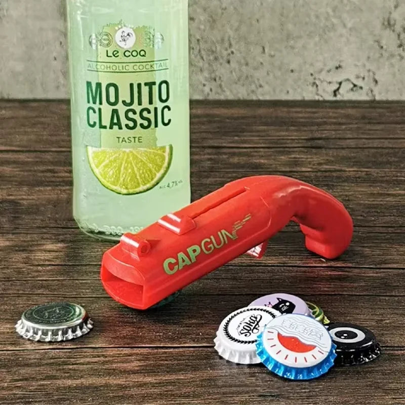 Bottle cap launcher colours