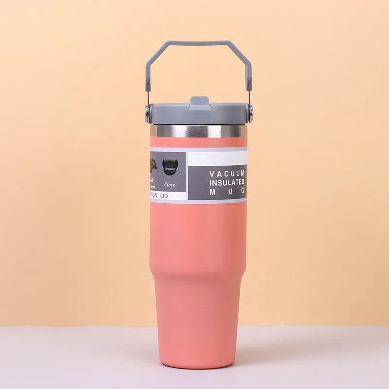 30oz Insulated Tumbler – Stainless Steel, Keeps Drinks Hot or Iced
